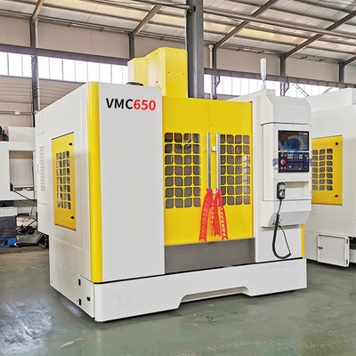 مركز التصنيع العمودي Vmc650 CNC مع ثلاثة محاور X Y و Z